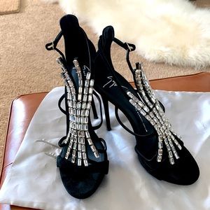 The heel is too high for me. Shoe is never worn. Brand new.